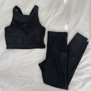 Athleta | Legging and Yoga Tank Matching Set